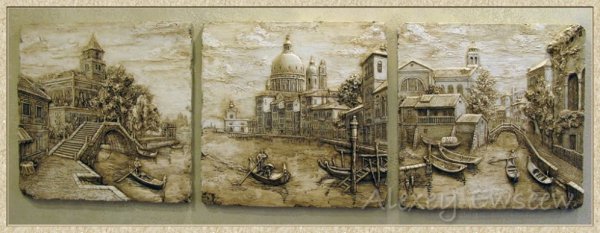 Венеция рельефы