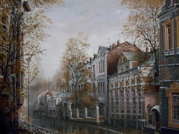 Акварелист Вячеслав Курсеев