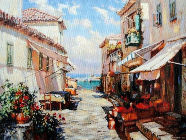 Юрий Обуховский Солнечный пейзаж