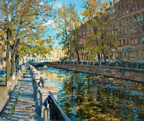 Павел Еськов картины Петербург