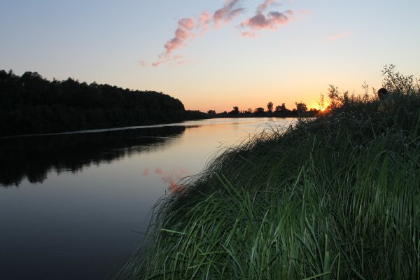 Река Мокша в Мордовии