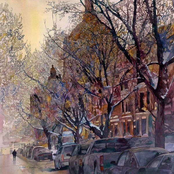 Лукьянов Виктор Евгеньевич художник картины Москвы