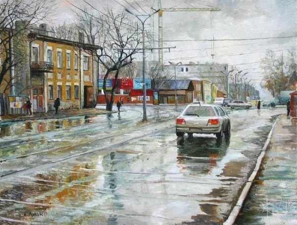 Художник Владимир Тупоршин акварель