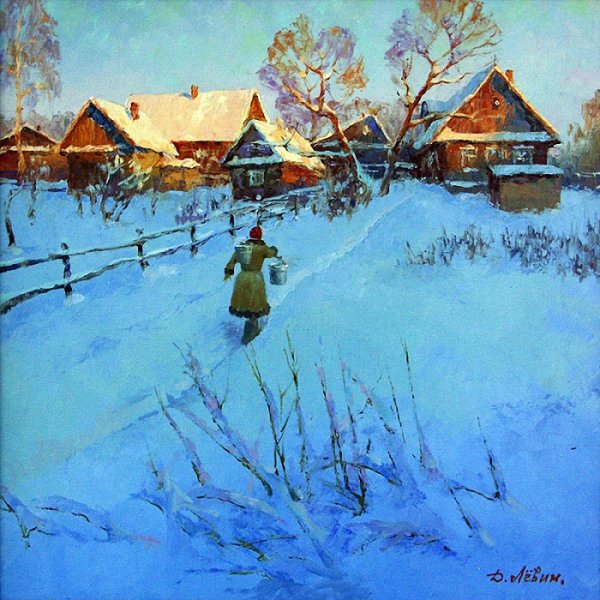Дмитрий Левин зима