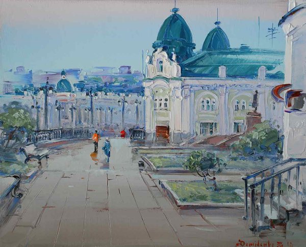 Художник Сергей Демиденко живопись Омск