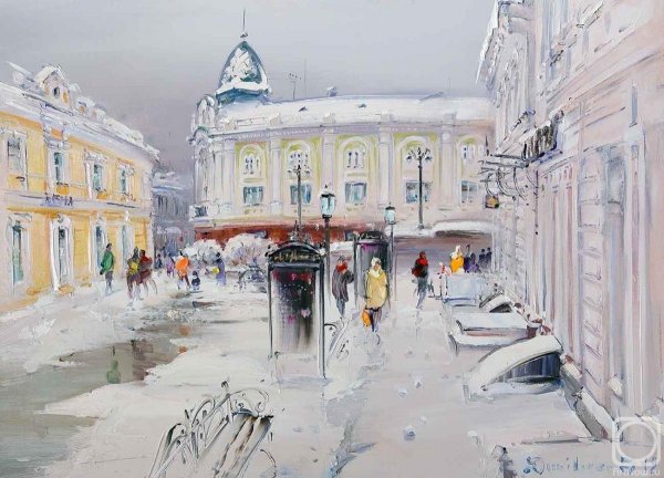 Омский художник Сергей Демиденко