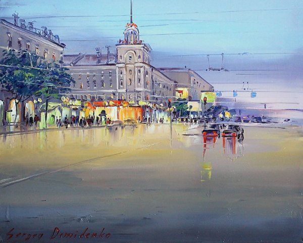 Сергей Демиденко художник Омск