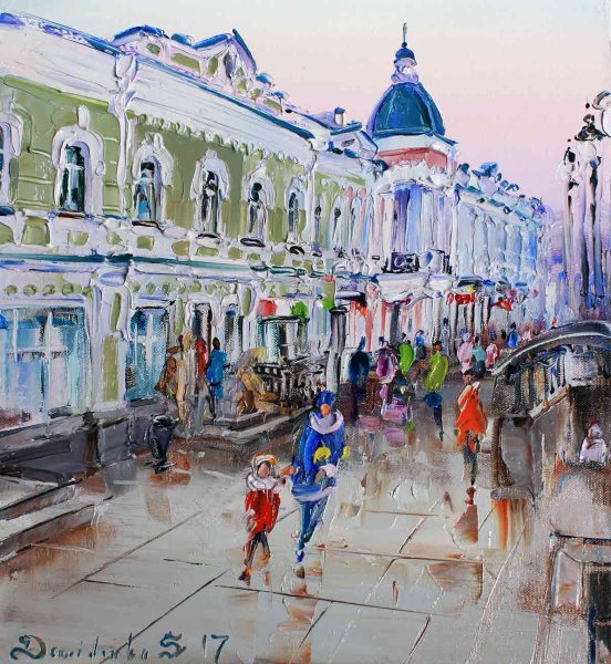 Омский художник Сергей Демиденко