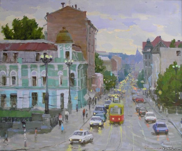 Елена Кишкурно художник