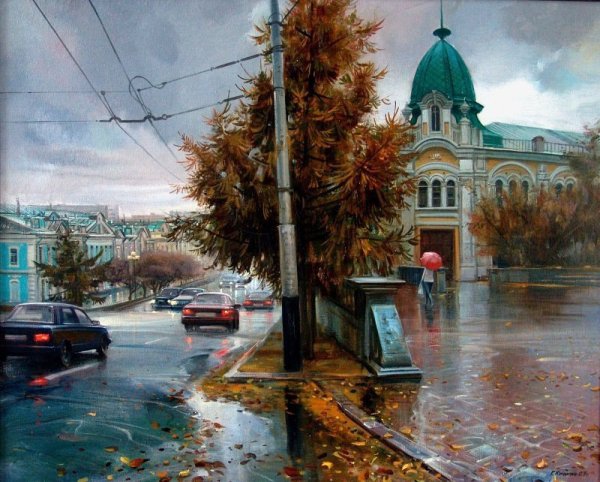 Омский художник Георгий Кичигин