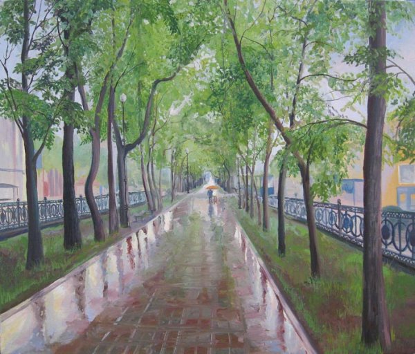 Рисунок Краснодар храм Александра Невского