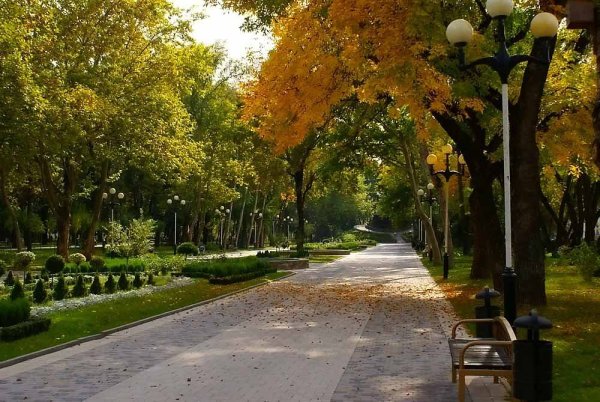 Горпарк Краснодар осенью