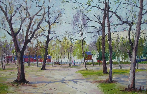 Пейзаж Уфы живопись