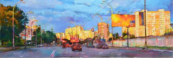 Городской пейзаж Тольятти