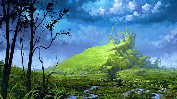 Пейзажи в стиле фэнтези