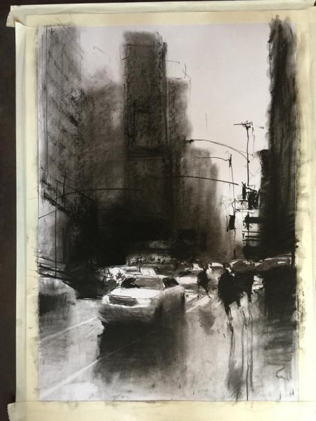 Альваро кастаньет художник уголь