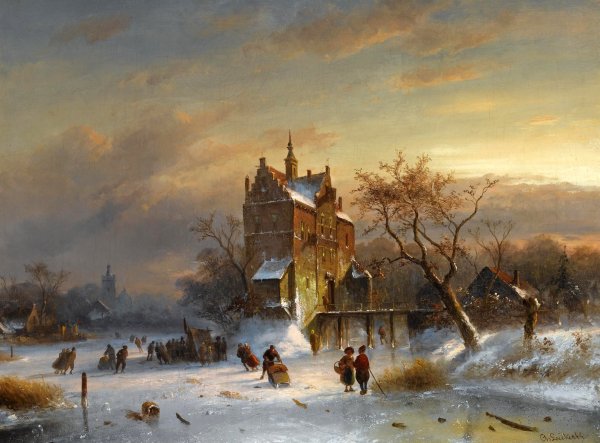 Художник Шарль Лейкерт