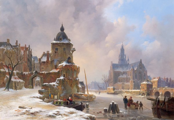 Фредерик Маринус Круземан пейзаж