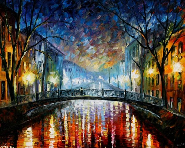 Бруклинский мост Нью-Йорк закат