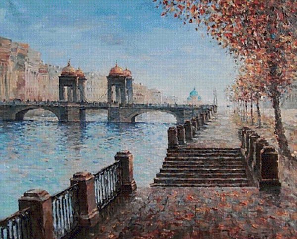 Художник Роберт Файнэл Италия