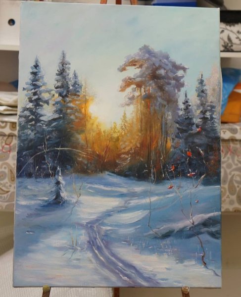 Олег Буйко картины пейзажи