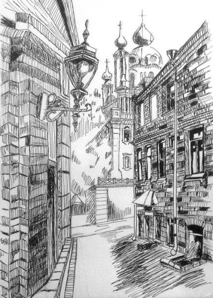 Старый город Графика