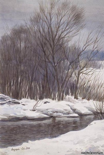 Сергей Андрияка картины пейзажи