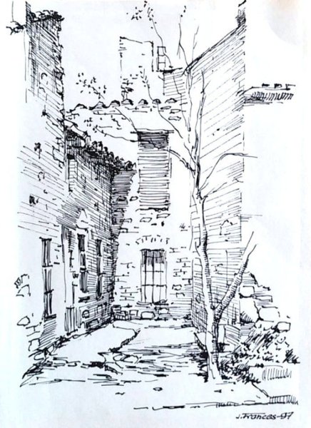 Архитектурные Наброски тушью