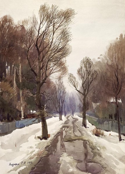 Художник Сергей Андрияка картины пейзаж