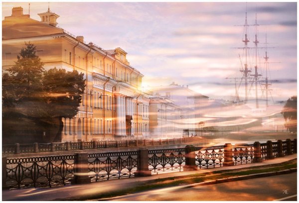 Петербург белой ночью живопись