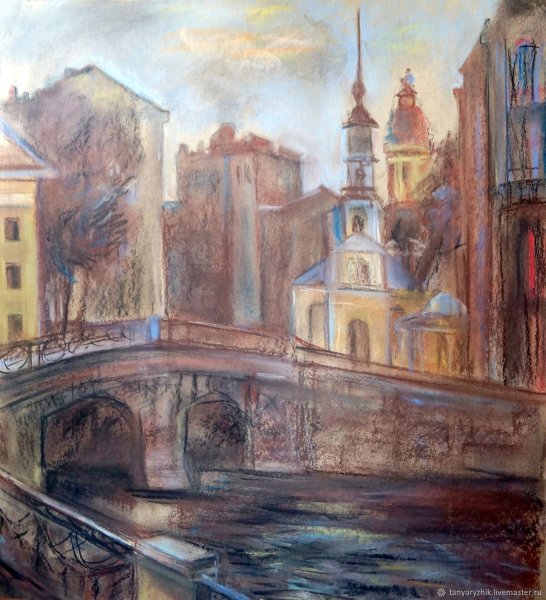 Петербург белой ночью живопись