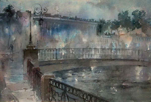 Художник Сергей Темерев Петербург