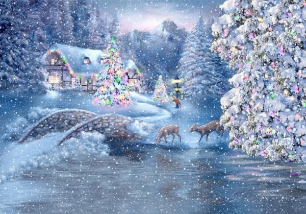 Снежная фантазия