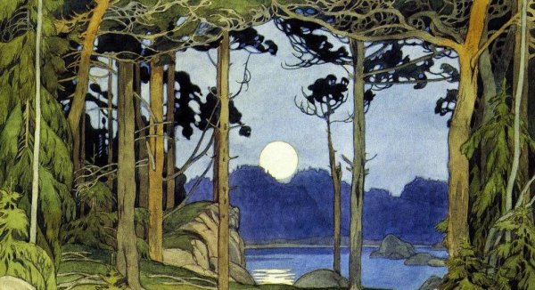 Иван Билибин пейзажи