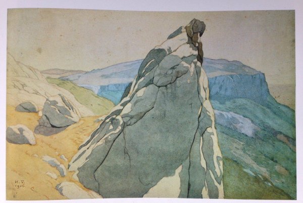 Билибин акварели