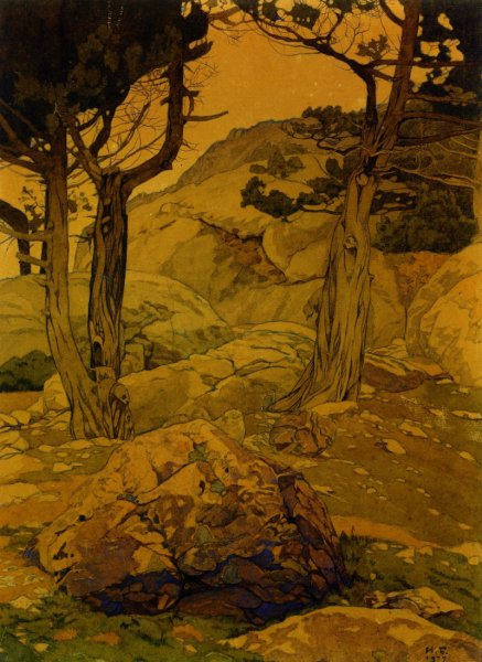 Иван Яковлевич Билибин акварели