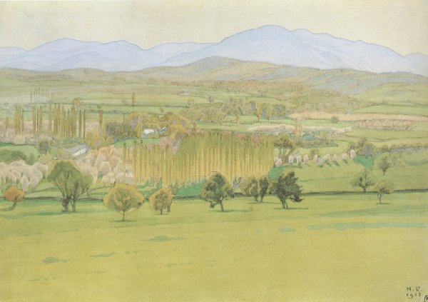 Иван Яковлевич Билибин пейзаж Крым