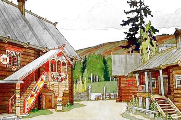 Билибин Иван Яковлевич. Русский Север