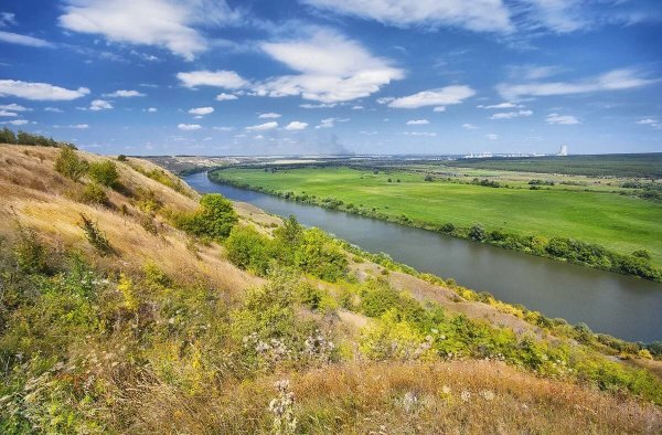 Река Дон в Ростовской области
