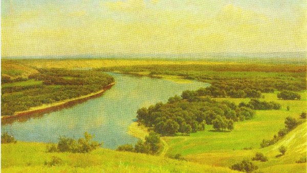 Пейзаж тихий Дон Шолохов