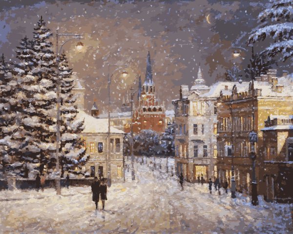 Зимний город