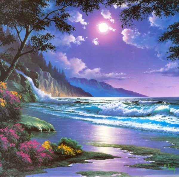 Морской пейзаж Anthony Casay