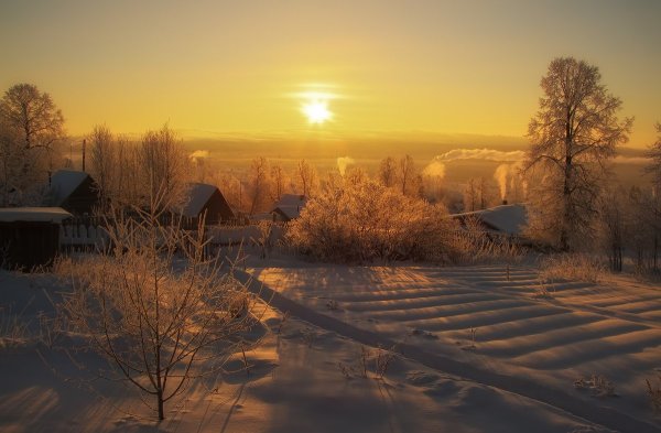 Снежный пейзаж