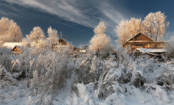 Рассвет зимой