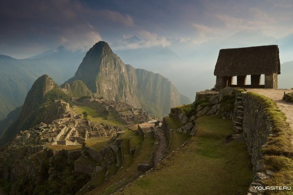 Мачу Пикчу сверху