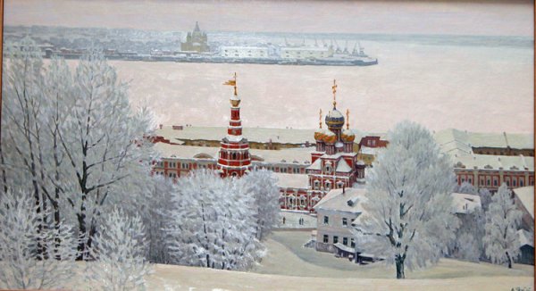 Улица Ильинская Нижний Новгород картина