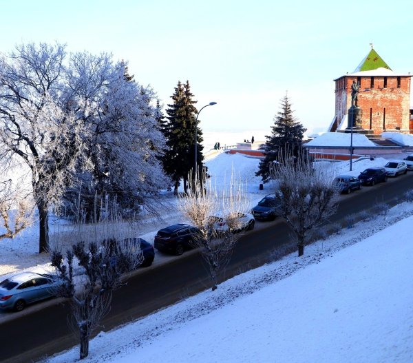 Нижний Новгород зима