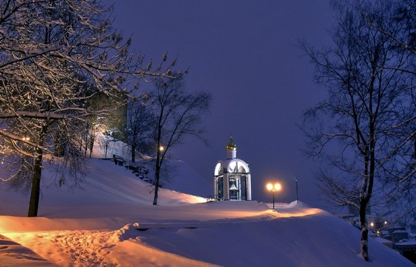 Великий Новгород — Старая Русса — Валдай зима