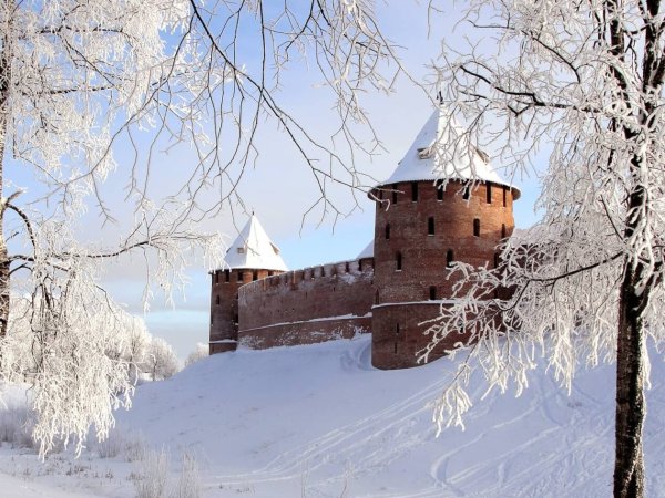 Нижний Новгород зимой