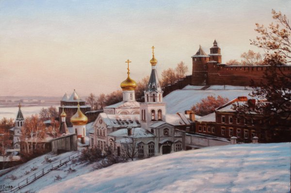 Великий Новгород зима